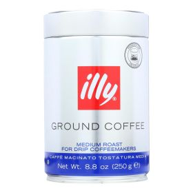 Illy Caffe Coffee Coffee - Drip - Ground - Medium Roast - 8.8 Oz - Case Of 6