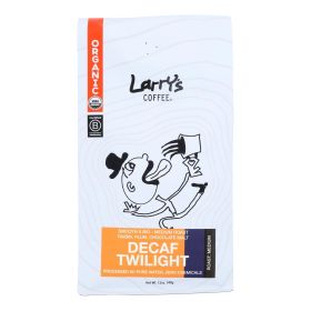 Larry's Coffee Decaf Twilight Coffee Beans - Case Of 6 - 12 Oz