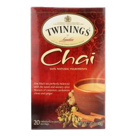 Twinings Tea Chai - Case Of 6 - 20 Bags