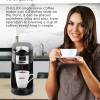 Single Serve Coffee Maker KCUP Pod Coffee Brewer, CHULUX Upgrade Single Cup Coffee Machine Fast Brewing, All in One Simply Coffee Maker for K CUP Grou