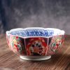 Japanese Ceramic Soup Plate Court Painting Retro Nostalgia