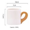 European Creative Bamboo Handle Cup Good-looking Gift Breakfast Milk Coffee Cup