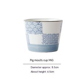 Japanese Ceramic Tableware Straight Cup (Option: Mig-150to200ml)