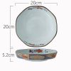 Ceramic Bowl Japanese Octagonal Tableware For Household Use