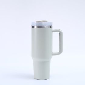 304 Stainless Steel Vacuum Cup Second Generation 40oz Cup (Option: No 1 Dune White-40oz)