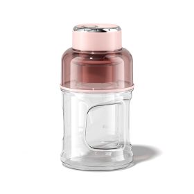 Outdoor Fruit And Vegetable Multi-functional Household Small Fruit Juice (Option: Pink-1500ml)