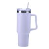 30OZ Straw Coffee Insulation Cup With Handle Portable Car Stainless Steel Water Bottle LargeCapacity Travel BPA Free Thermal Mug