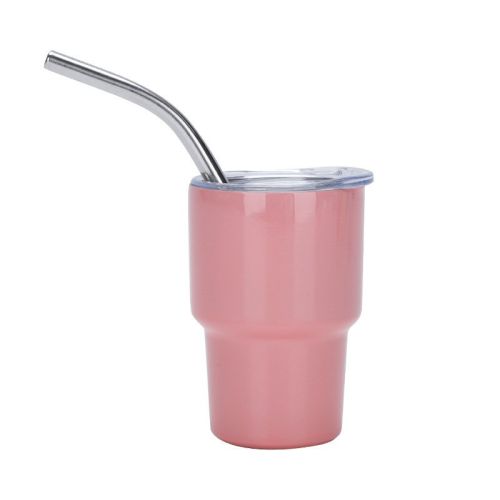 Metal Cup Car Large Ice Cup With Straw Metal Cup Car Large Ice Cup With Straw