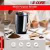 Coffee Grinder Spice Nut Grinders Blender (Black) 5Core CG 01