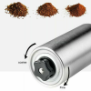 Portable Home Manual Coffee Grinder Stainless Steel with Ceramic Burr Bean Mill