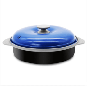 Home Steam Box Bowl Steamer Treasure (Color: Blue)